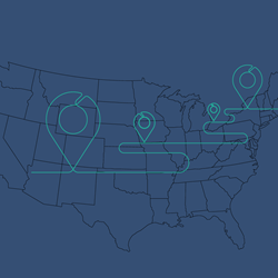 United States map